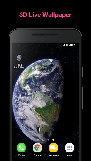 Real Earth Live Wallpaper Screenshot 0