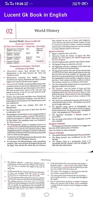 Lucent Gk Book in English screenshot 3