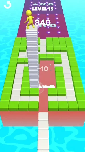 Stack Rush: Cube Move Screenshot 2