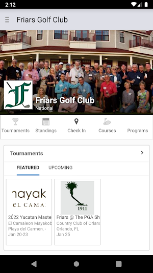 Friars Golf Club Screenshot 0
