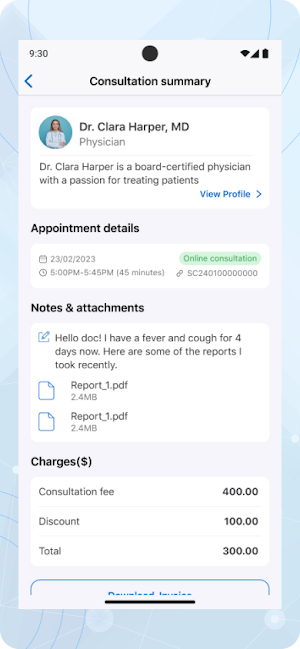 doctore - Health Screenshot 3