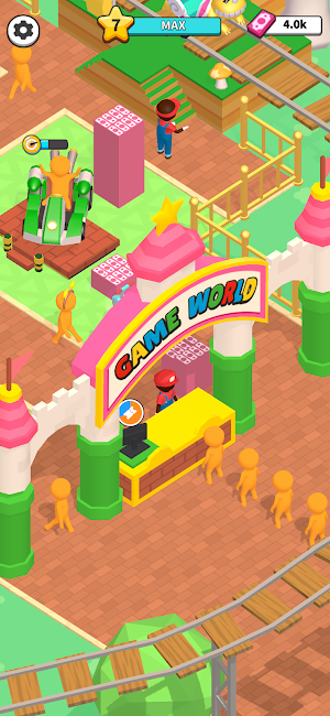 Awesome Park : Idle Game Screenshot 0
