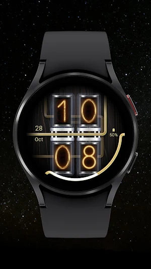 Nixie Numbers Watch Face Screenshot 0