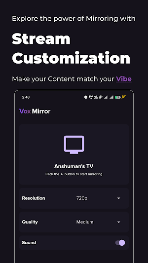 Vox Mirror - Cast to TV in HD Screenshot 2