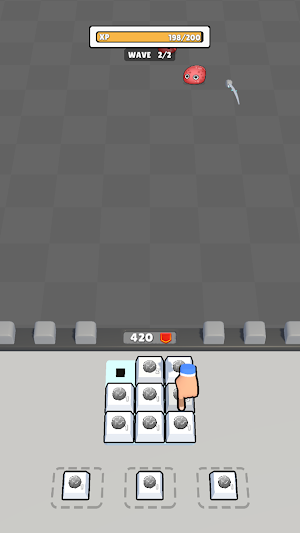 Button Hero: Roguelike TD Screenshot 0