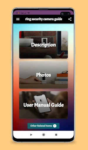 ring security camera guide Screenshot 0