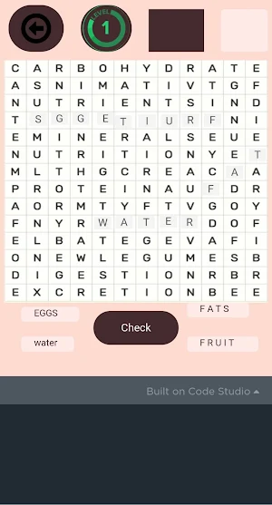 Word Search App Screenshot 2