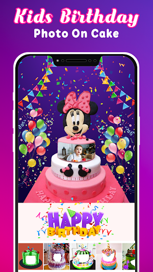 Birthday Photo Frame Maker Screenshot 2