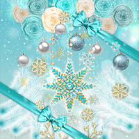 Tiffany Snowflake - Wallpaper