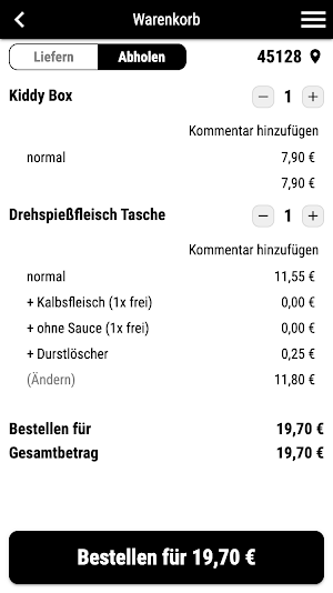 Alfa Pizza Essen Screenshot 1