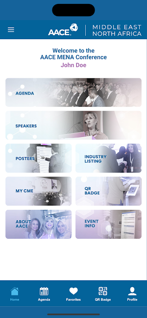 AACE MENA Events Screenshot 0