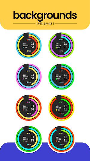 Metro Arc Watch Face Screenshot 3