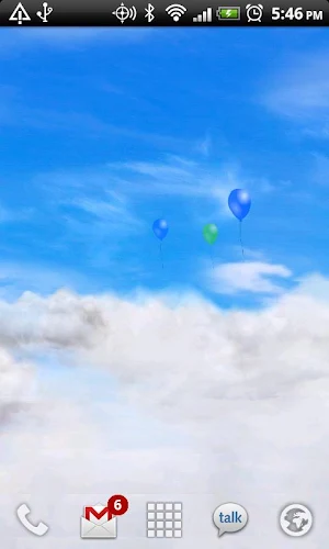 Blue Skies Free Live Wallpaper Screenshot 3