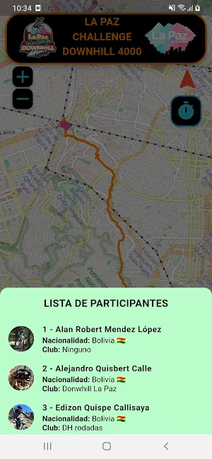 LA PAZ CHALLENGE DOWNHILL 4000 Screenshot 1