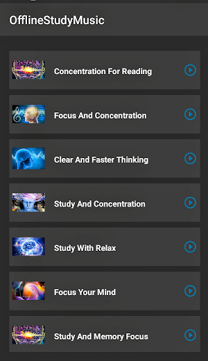Study Music Offline : Concentration, Relax, Focus Screenshot 0
