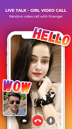 Live Talk - Girls Video Call Screenshot 1