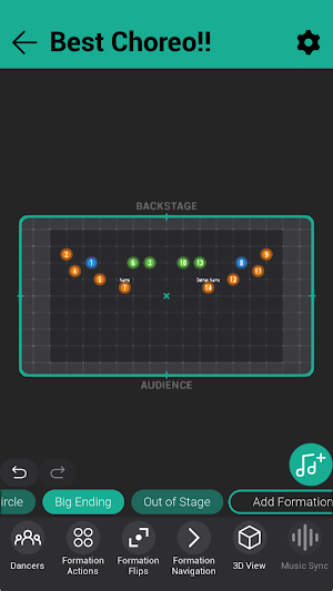 Choreo Maker Screenshot 2