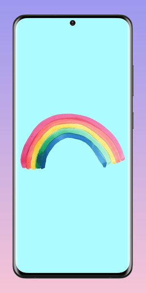 Aesthetic Rainbow Wallpaper 4K Screenshot 2
