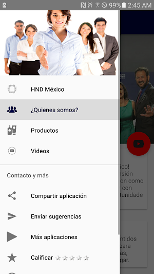 HND México (Eventos, Catálogo) Screenshot 2