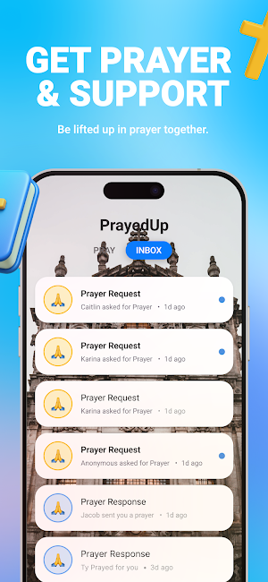 PrayedUp — TYJ Screenshot 3