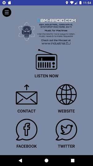 EBM-Radio.com Screenshot 1