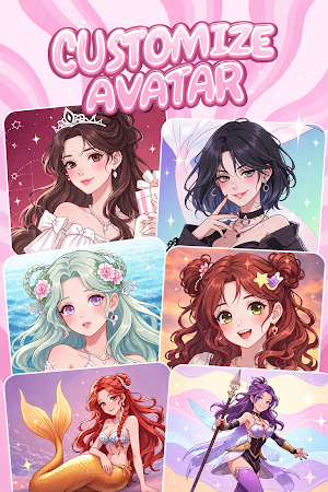 Character Creator: Ocean Girl Screenshot 2