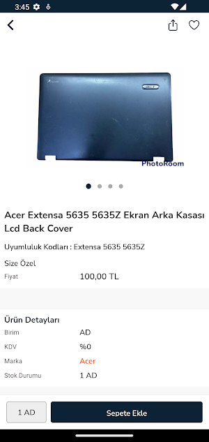 EfixYedekParça: Parça Deposu Screenshot 3