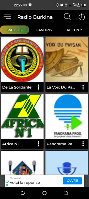 Radio Burkina Screenshot 0