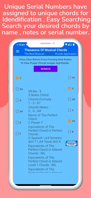 Swing Scales And Their Chords Screenshot 2