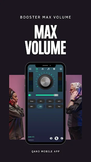 QA - Volume Booster Equalizer Screenshot 0