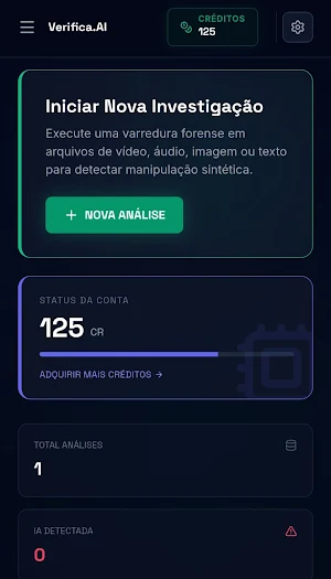 Verifica.AI - Verdade ou IA? Screenshot 1