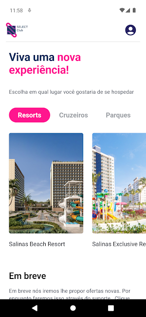 Select Club Screenshot 0