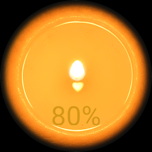 Candle Flashlight (Wear OS) Screenshot 1