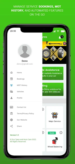 Eco Tyres and Auto Care Screenshot 1
