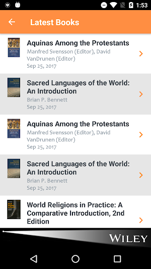 Wiley Spotlights Screenshot 3