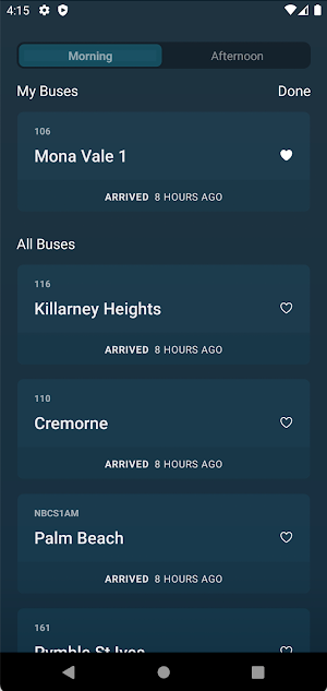 Cue - NBCS Buses Screenshot 1