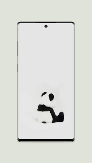 Cute panda Wallpaper Screenshot 3