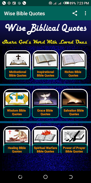 Wise Bible Quotes Screenshot 1