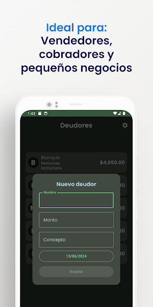 Deudores y Cobranza Screenshot 2