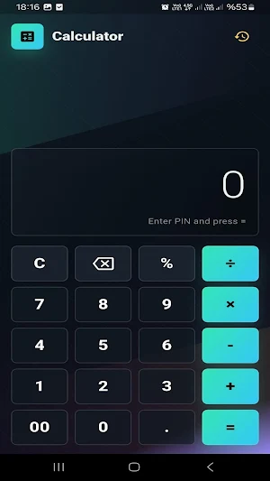 Calculator: Secret Vault Screenshot 0