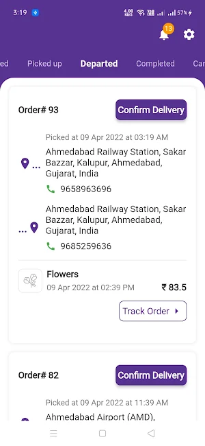 mDelivery - Local Delivery App Screenshot 1