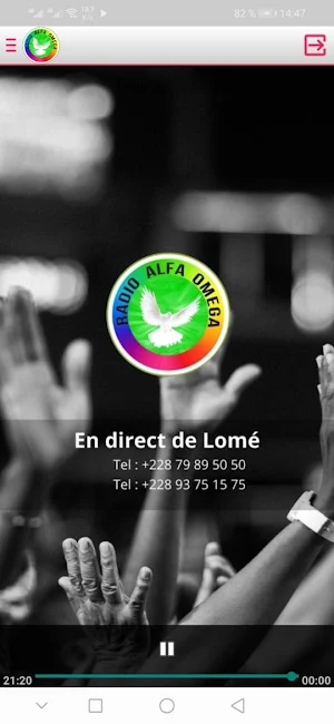 RADIO ALFA OMEGA TOGO Screenshot 2