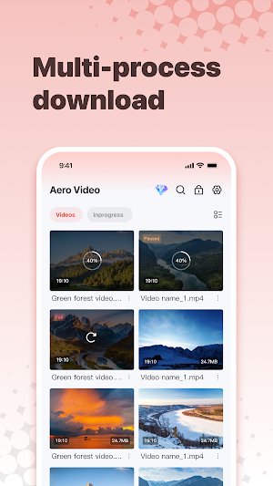 Areo Video Screenshot 1