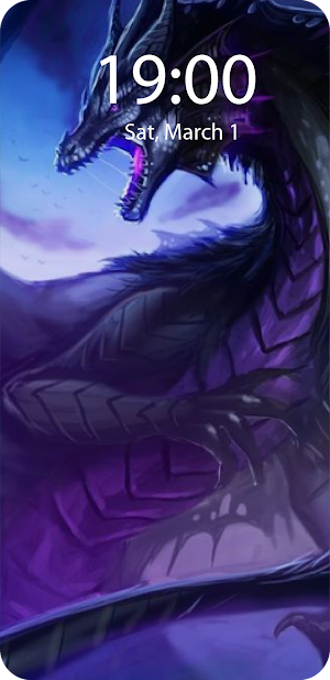 Dragon Live Wallpaper Parallax Screenshot 3