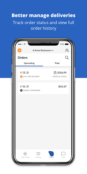 Thomsen Foodservice Screenshot 2