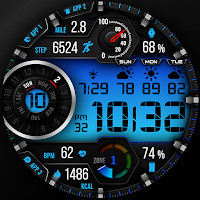 PER12 Digital Watch Face