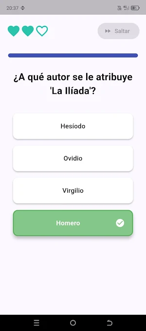 Trivia Literatura Screenshot 3
