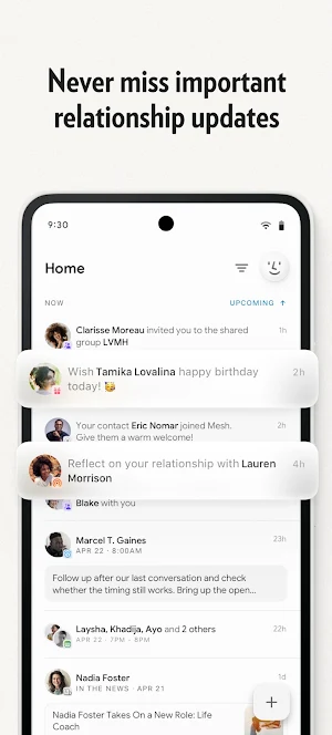 Mesh: Contacts + CRM Screenshot 1