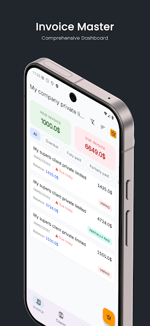Invoice Master Screenshot 0