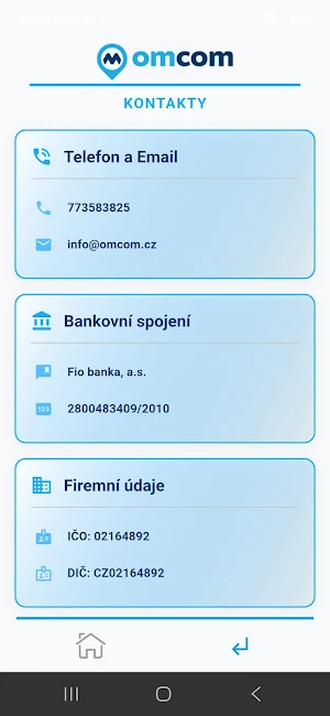 Můj OMcom Screenshot 1